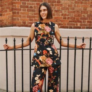 Tuckernuck Baroque Floral Rhoda Top